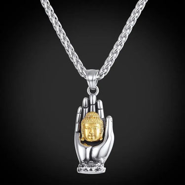 Offerings of Buddha Stainless Steel Necklace-Your Soul Place